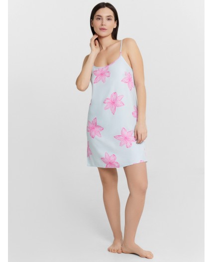 Сарафан цветы на кристалле