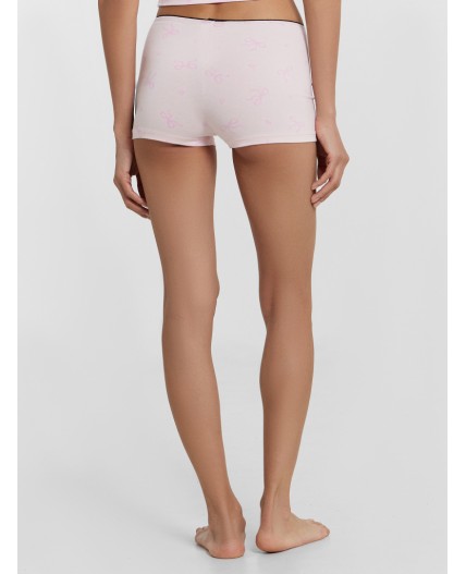 Комплект розовые бантики на балерине