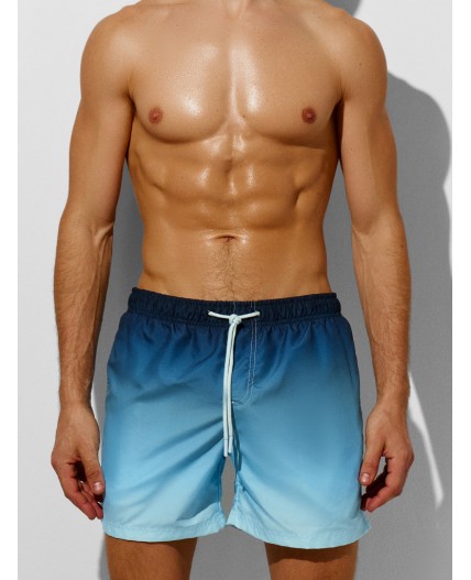 Шорты синий градиент