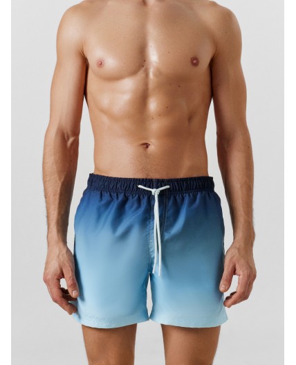 Шорты синий градиент