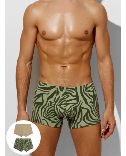 Трусы зеленый тигр +алюминий