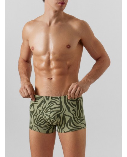 Трусы зеленый тигр +алюминий