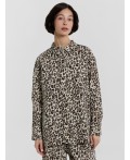Рубашка крупный леопард