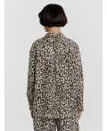 Рубашка крупный леопард
