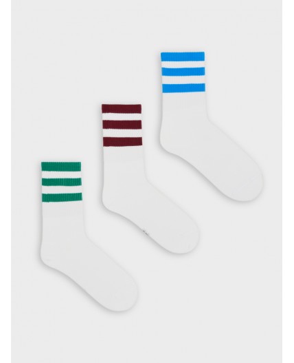 Носки белый/зеленка/бордовый/васильковый/