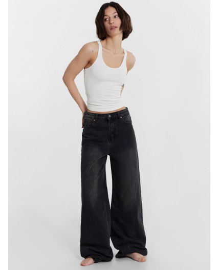 Джинсы т.серый +тинт