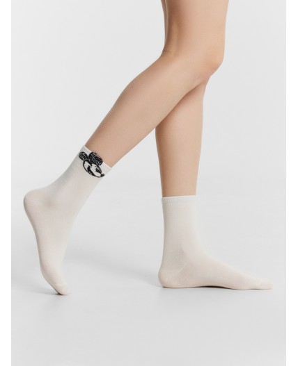 Носки молочный