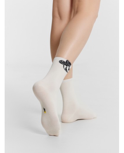 Носки молочный