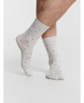 Носки св.серый меланж