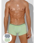 Трусы зеленая дымка +орнамент на сизом