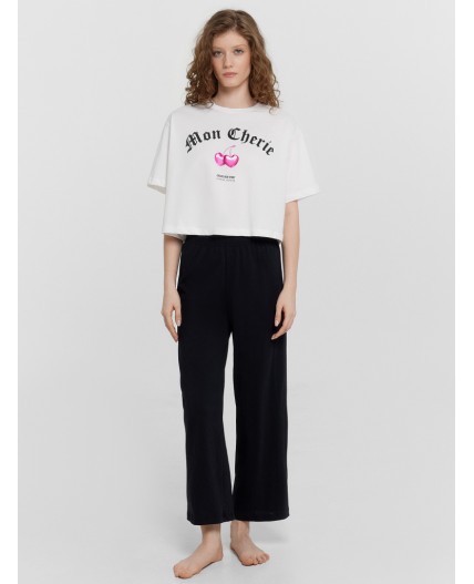 Комплект черный +белый +печать