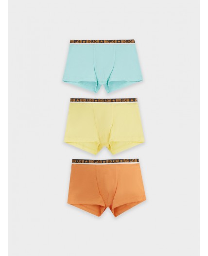 Трусы мандарин +я.желтый +бирюзово -голубой