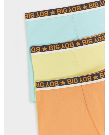 Трусы мандарин +я.желтый +бирюзово -голубой