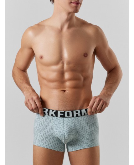 Трусы узор на голубой дымке