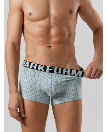 Трусы узор на голубой дымке