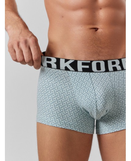 Трусы узор на голубой дымке