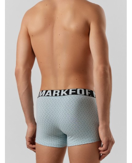 Трусы узор на голубой дымке