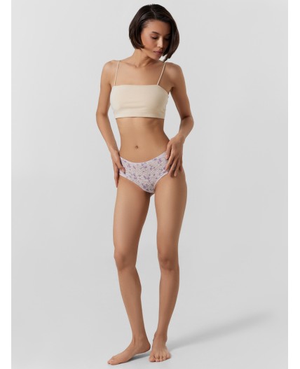 Трусы цветочки на лавандовом