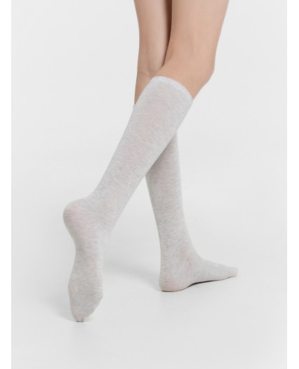 Гольфы св.серый меланж