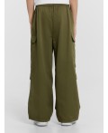 Брюки оливковый