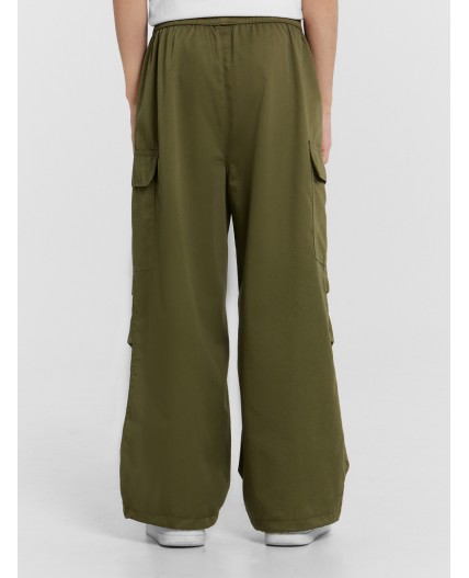 Брюки оливковый