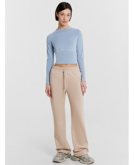 Брюки холодный бежевый