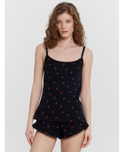 Комплект вишенки на черном