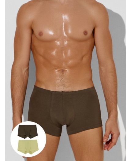 Трусы табак +зеленый Нил