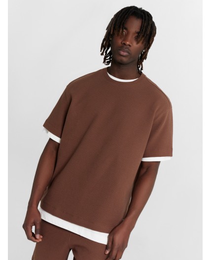 Футболка шоколад