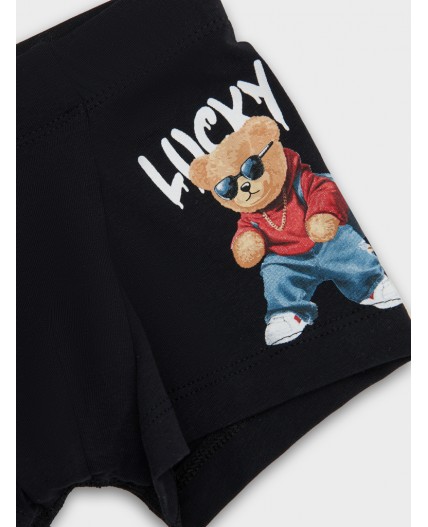 Трусы черный +печать2