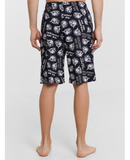 Шорты роботы на черном