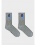 Носки серый меланж