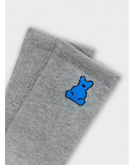 Носки серый меланж