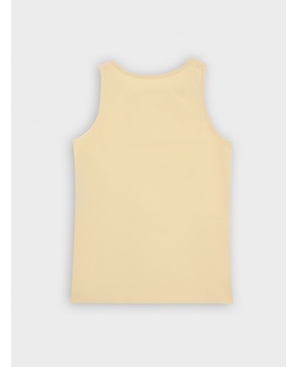 Топ желтый +печать