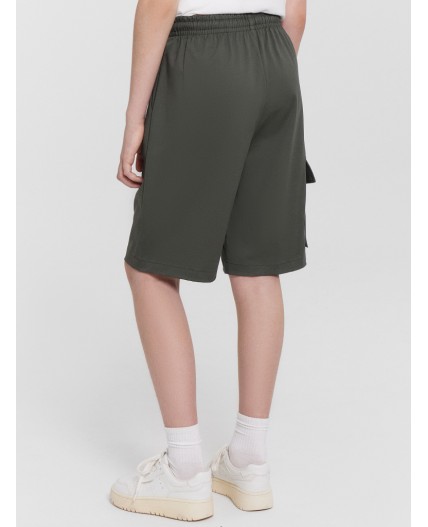 Шорты темный хаки