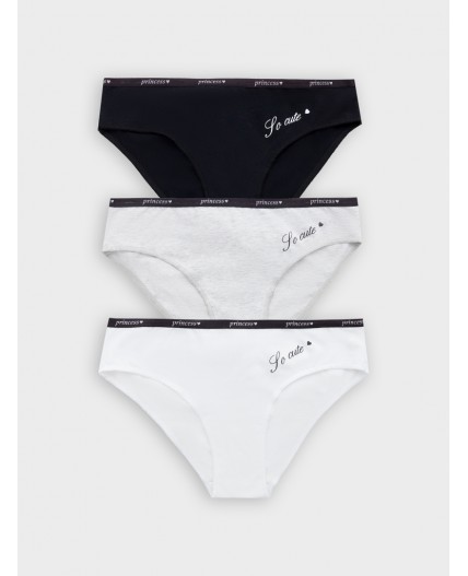 Трусы белый +печать2