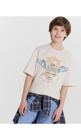 Футболка льняной +печать