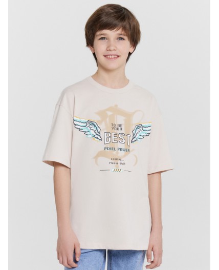 Футболка льняной +печать