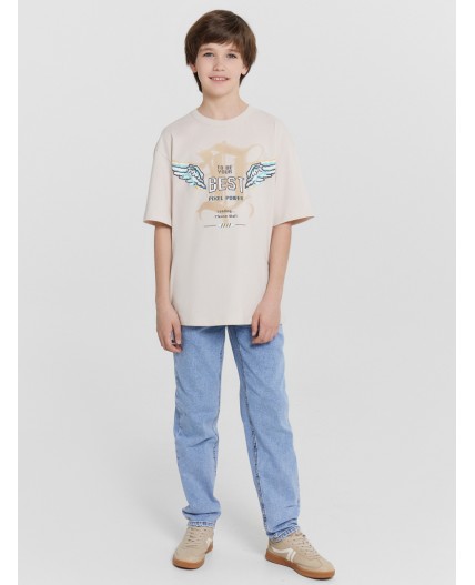 Футболка льняной +печать