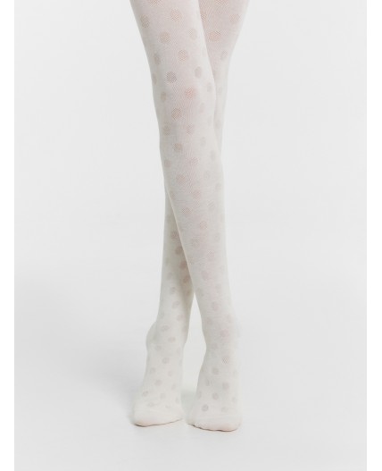 Колготки молочный