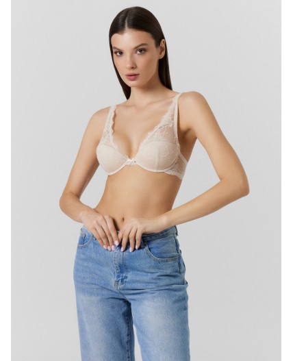 Бюстгальтер жемчуг