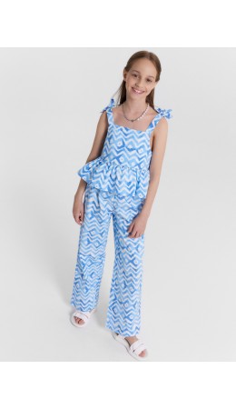 Комплект зигзаги на белом