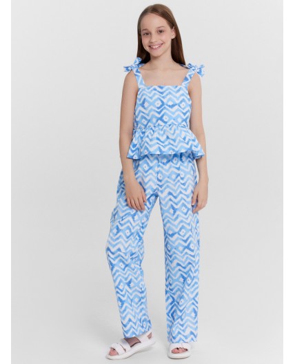 Комплект зигзаги на белом