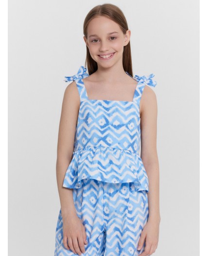 Комплект зигзаги на белом