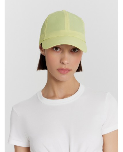 Бейсболка салатовый +вышивка