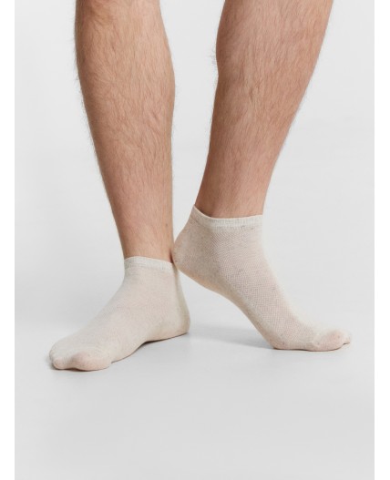 Носки кремовый лен