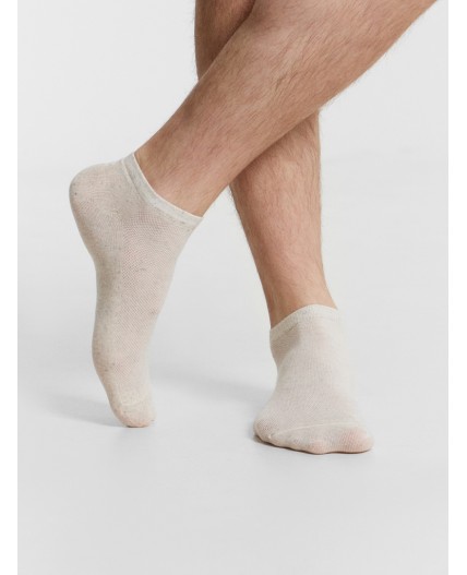 Носки кремовый лен
