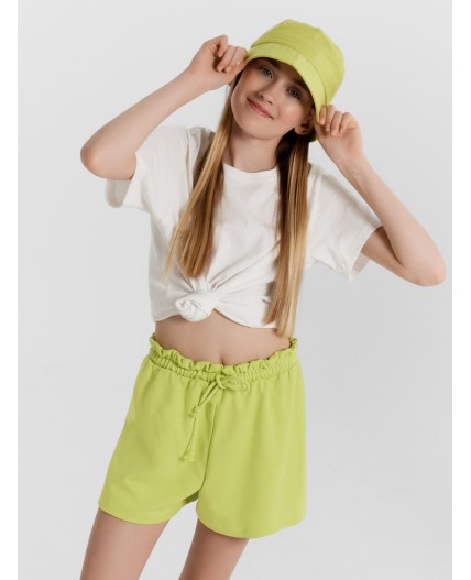 Шорты зеленый лайм
