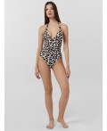 Купальник леопард на молочном