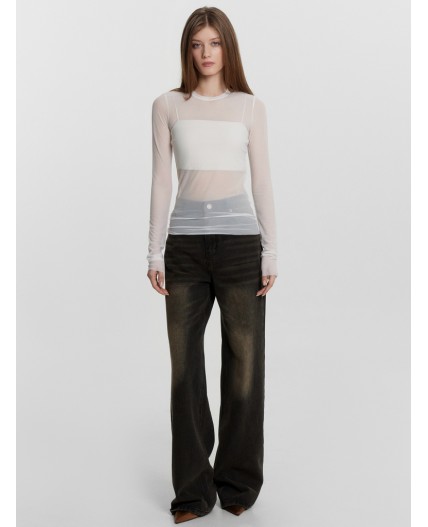 Джемпер белый